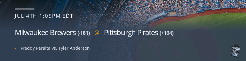 Milwaukee Brewers @ Pittsburgh Pirates - July 4, 2021