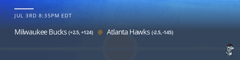 Milwaukee Bucks vs. Atlanta Hawks - July 3, 2021