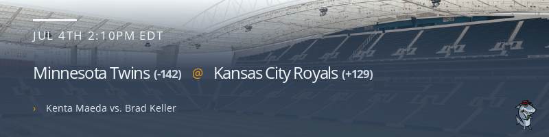 Minnesota Twins @ Kansas City Royals - July 4, 2021