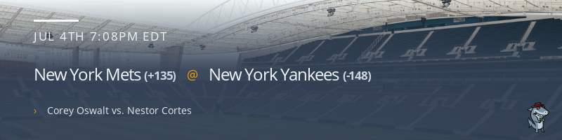 New York Mets @ New York Yankees - July 4, 2021