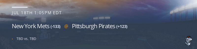 New York Mets @ Pittsburgh Pirates - July 18, 2021