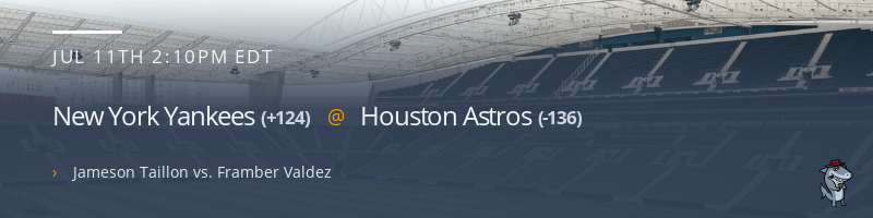 New York Yankees @ Houston Astros - July 11, 2021