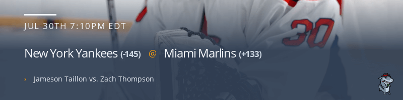 New York Yankees @ Miami Marlins - July 30, 2021