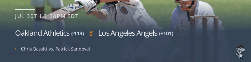 Oakland Athletics @ Los Angeles Angels - July 30, 2021