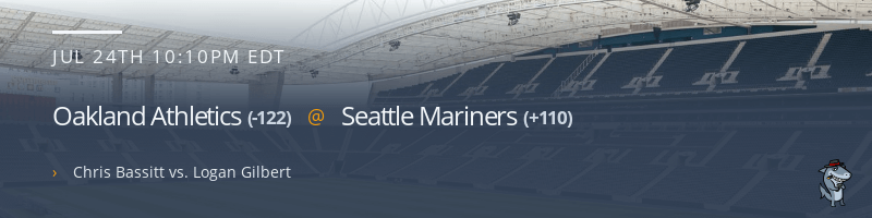 Oakland Athletics @ Seattle Mariners - July 24, 2021