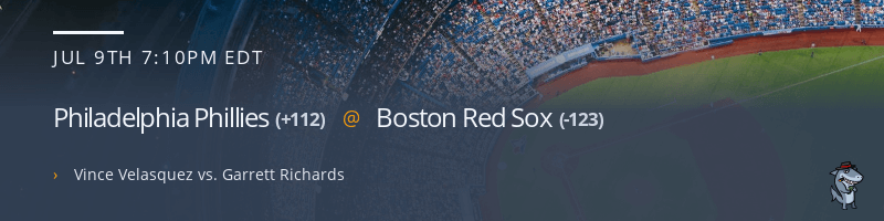 Philadelphia Phillies @ Boston Red Sox - July 9, 2021