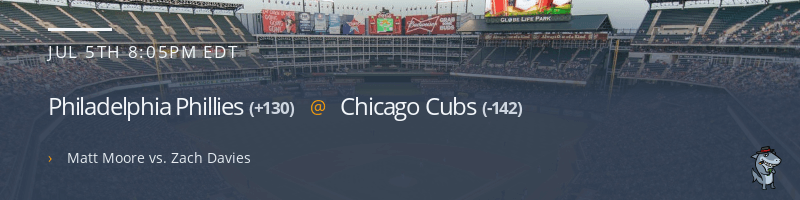 Philadelphia Phillies @ Chicago Cubs - July 5, 2021