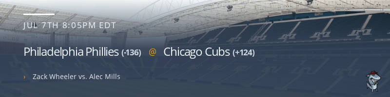 Philadelphia Phillies @ Chicago Cubs - July 7, 2021