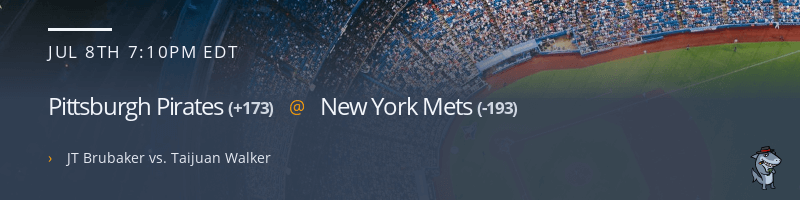 Pittsburgh Pirates @ New York Mets - July 8, 2021