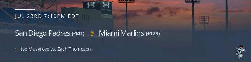 San Diego Padres @ Miami Marlins - July 23, 2021