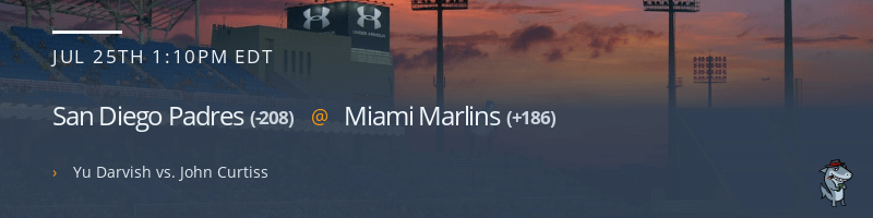 San Diego Padres @ Miami Marlins - July 25, 2021