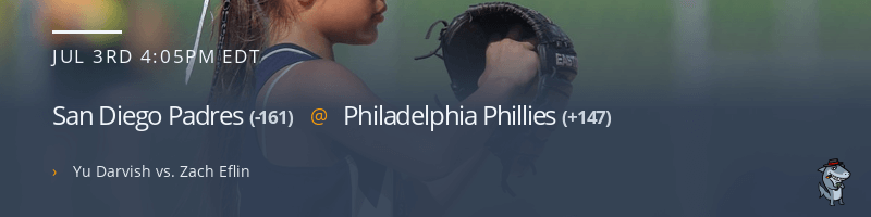 San Diego Padres @ Philadelphia Phillies - July 3, 2021