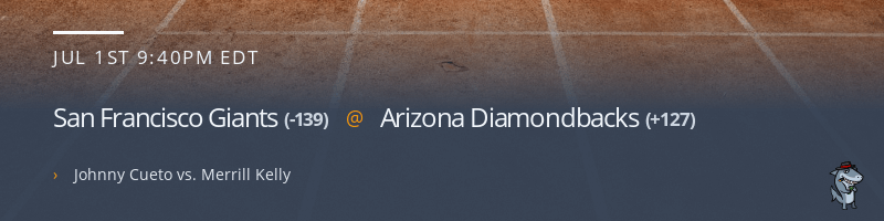 San Francisco Giants @ Arizona Diamondbacks - July 1, 2021