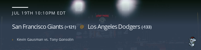 San Francisco Giants @ Los Angeles Dodgers - July 19, 2021