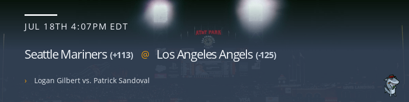 Seattle Mariners @ Los Angeles Angels - July 18, 2021