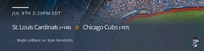 St. Louis Cardinals @ Chicago Cubs - July 9, 2021