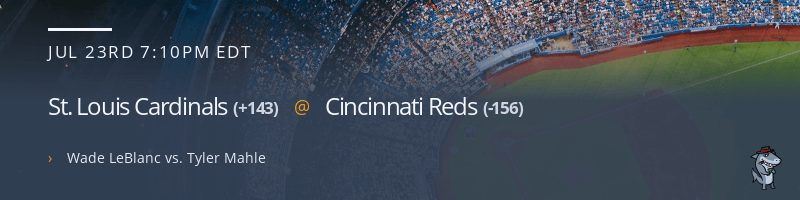 St. Louis Cardinals @ Cincinnati Reds - July 23, 2021