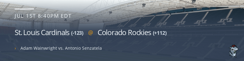 St. Louis Cardinals @ Colorado Rockies - July 1, 2021