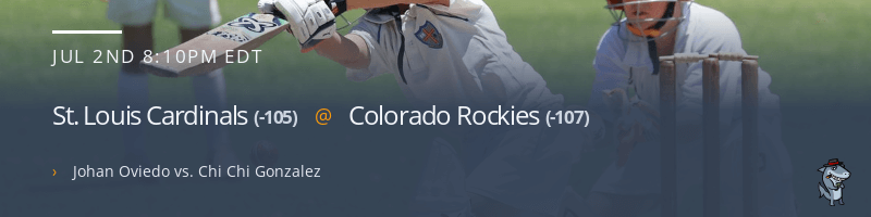 St. Louis Cardinals @ Colorado Rockies - July 2, 2021