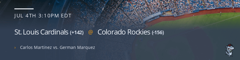 St. Louis Cardinals @ Colorado Rockies - July 4, 2021