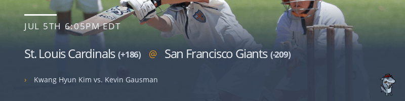 St. Louis Cardinals @ San Francisco Giants - July 5, 2021