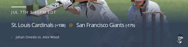 St. Louis Cardinals @ San Francisco Giants - July 7, 2021