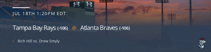 Tampa Bay Rays @ Atlanta Braves - July 18, 2021