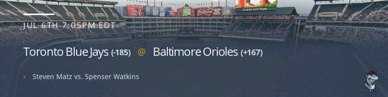 Toronto Blue Jays @ Baltimore Orioles - July 6, 2021