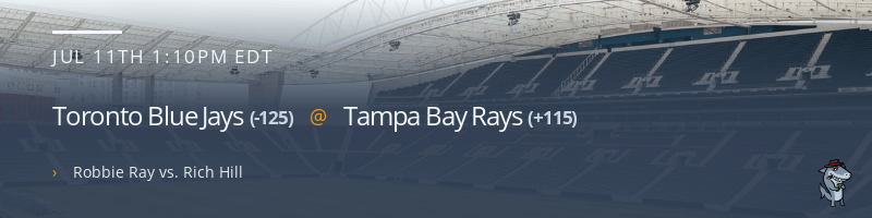 Toronto Blue Jays @ Tampa Bay Rays - July 11, 2021