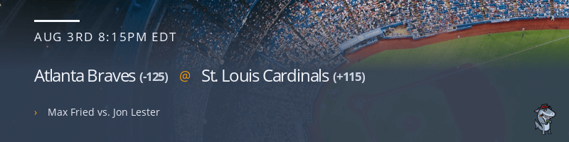 Atlanta Braves @ St. Louis Cardinals - August 3, 2021