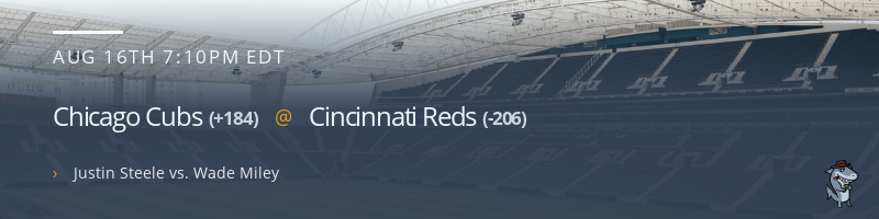 Chicago Cubs @ Cincinnati Reds - August 16, 2021