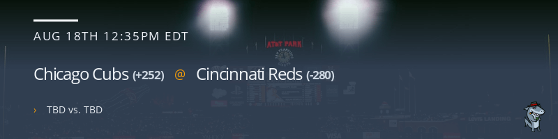 Chicago Cubs @ Cincinnati Reds - August 18, 2021