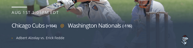 Chicago Cubs @ Washington Nationals - August 1, 2021