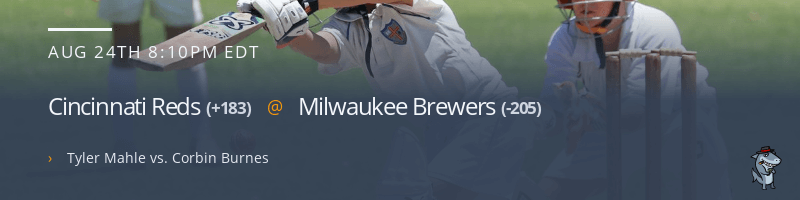 Cincinnati Reds @ Milwaukee Brewers - August 24, 2021