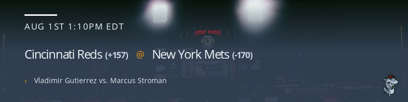 Cincinnati Reds @ New York Mets - August 1, 2021