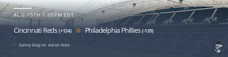 Cincinnati Reds @ Philadelphia Phillies - August 15, 2021