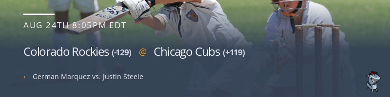 Colorado Rockies @ Chicago Cubs - August 24, 2021