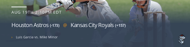 Houston Astros @ Kansas City Royals - August 19, 2021