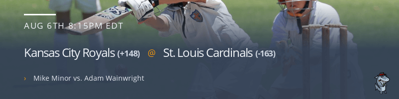 Kansas City Royals @ St. Louis Cardinals - August 6, 2021