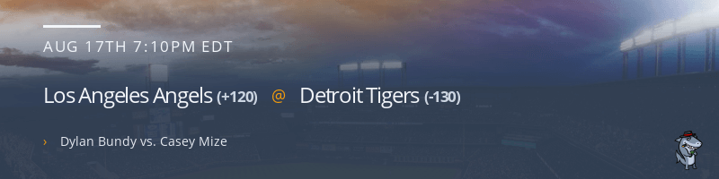 Los Angeles Angels @ Detroit Tigers - August 17, 2021