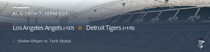 Los Angeles Angels @ Detroit Tigers - August 18, 2021