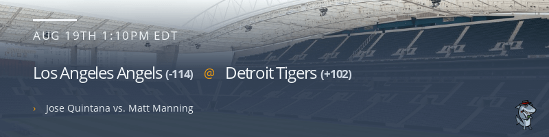 Los Angeles Angels @ Detroit Tigers - August 19, 2021