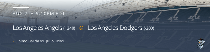 Los Angeles Angels @ Los Angeles Dodgers - August 7, 2021