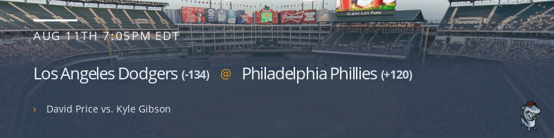 Los Angeles Dodgers @ Philadelphia Phillies - August 11, 2021