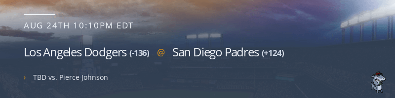 Los Angeles Dodgers @ San Diego Padres - August 24, 2021