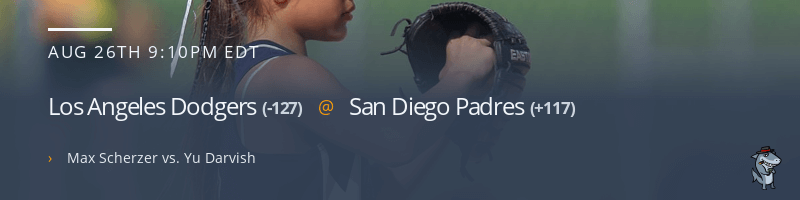 Los Angeles Dodgers @ San Diego Padres - August 26, 2021