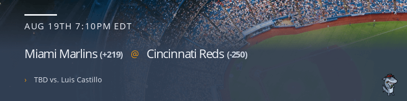 Miami Marlins @ Cincinnati Reds - August 19, 2021