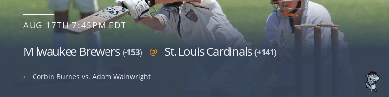 Milwaukee Brewers @ St. Louis Cardinals - August 17, 2021