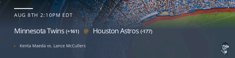 Minnesota Twins @ Houston Astros - August 8, 2021