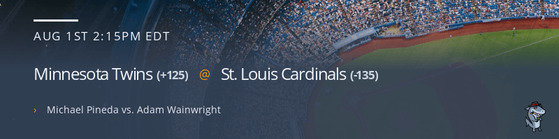 Minnesota Twins @ St. Louis Cardinals - August 1, 2021